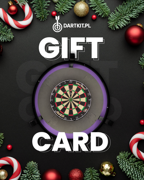 Karta prezentowa DartKit – idealny prezent dla pasjonata darta